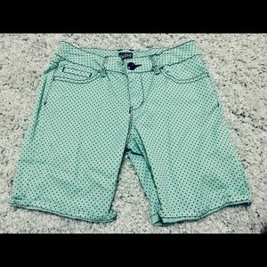 Retro Dotted Mint Shorts